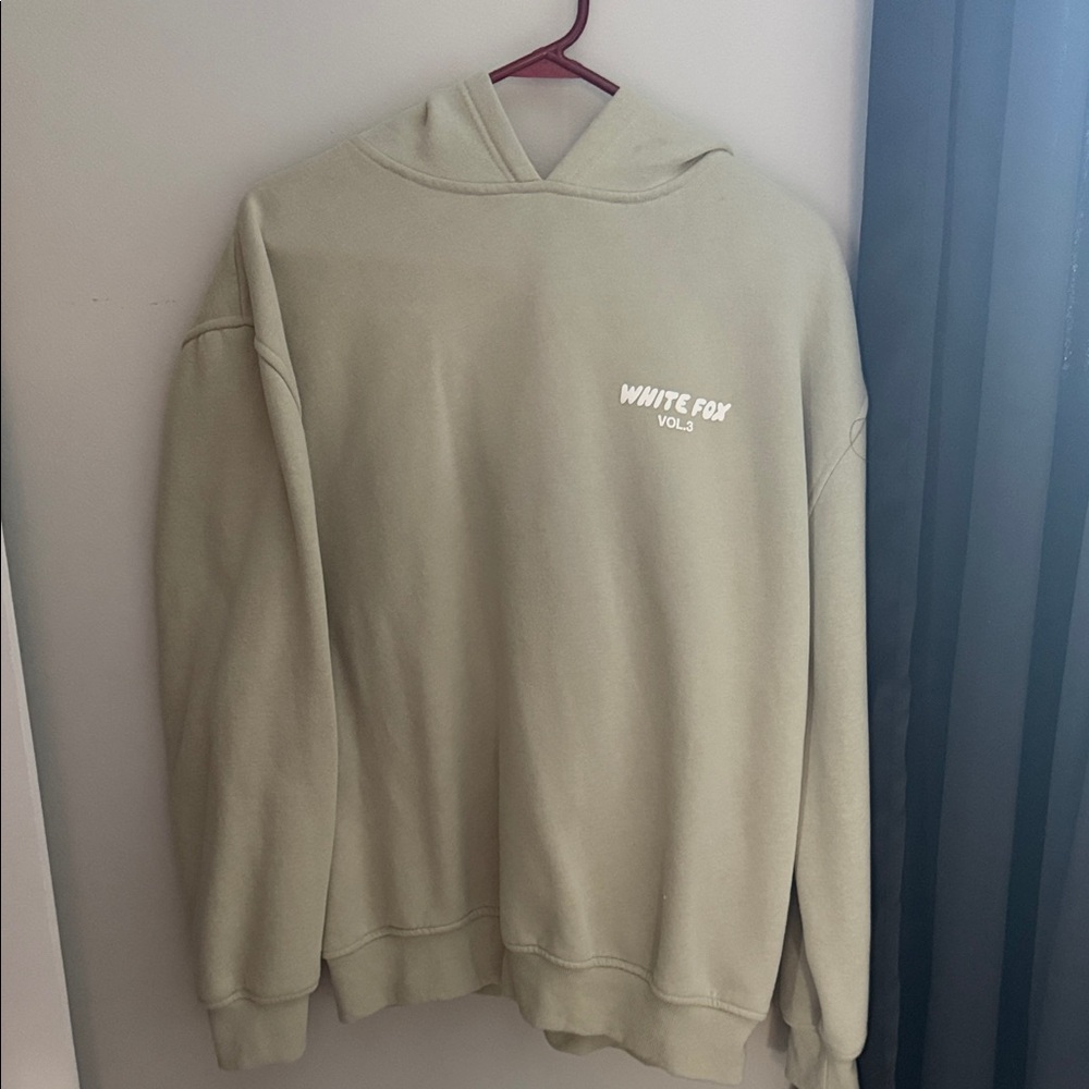 White Fox Boutique Cream Hoodie